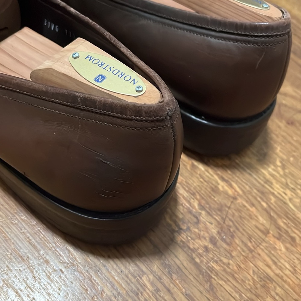 Salvatore Ferragamo Men's Brown Loafer Gancini Size 12 - Picture 6 of 10